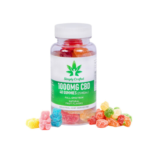 1000mg CBD Gummies - 40 Count